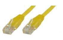 MicroConnect U/UTP CAT5e 15M Yellow PVC  Unshielded Network Cable,