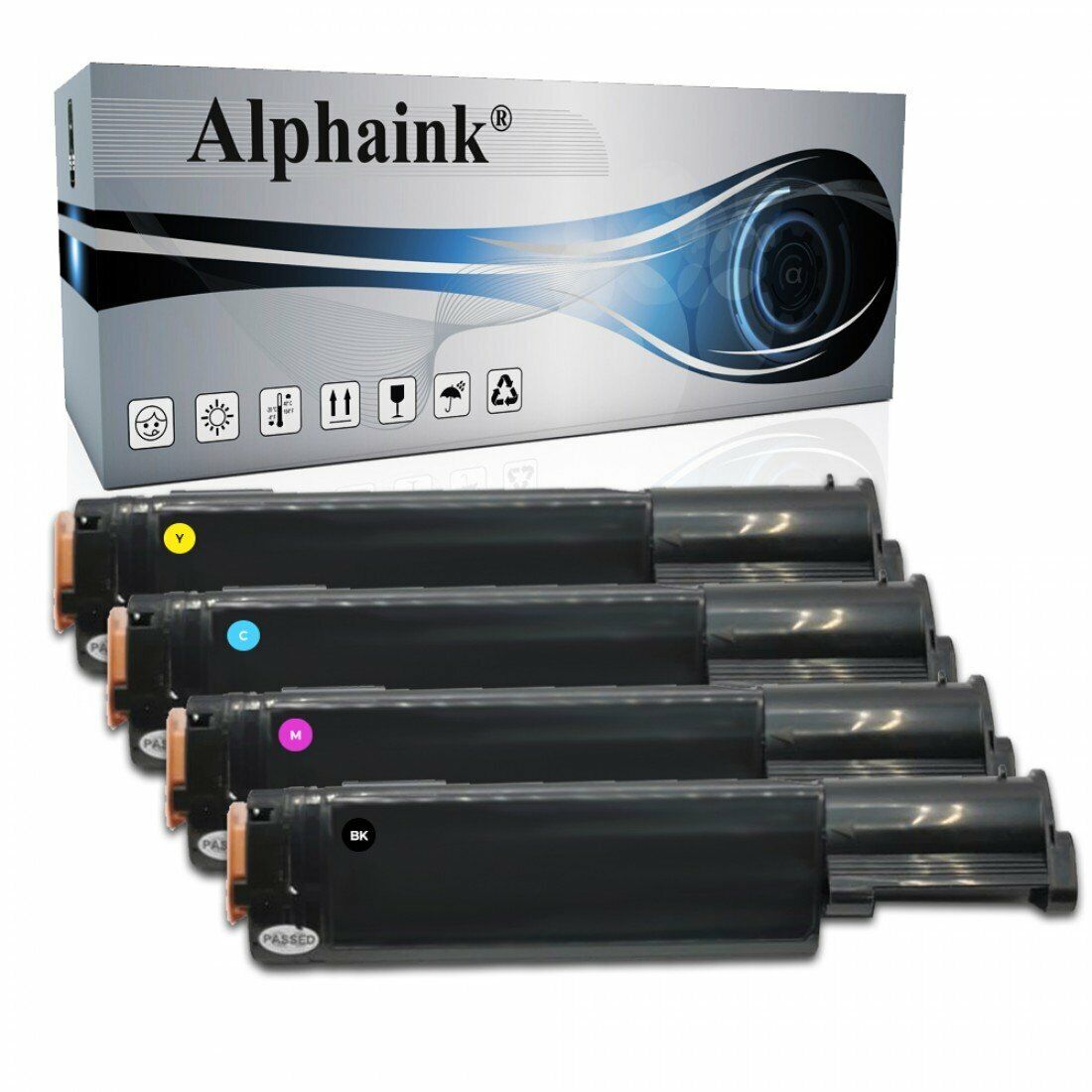 KIT 4 TONER COMPATIBILI PER EPSON ACULASER C1100 C1100N CX 11N CX11NF CX11NFC