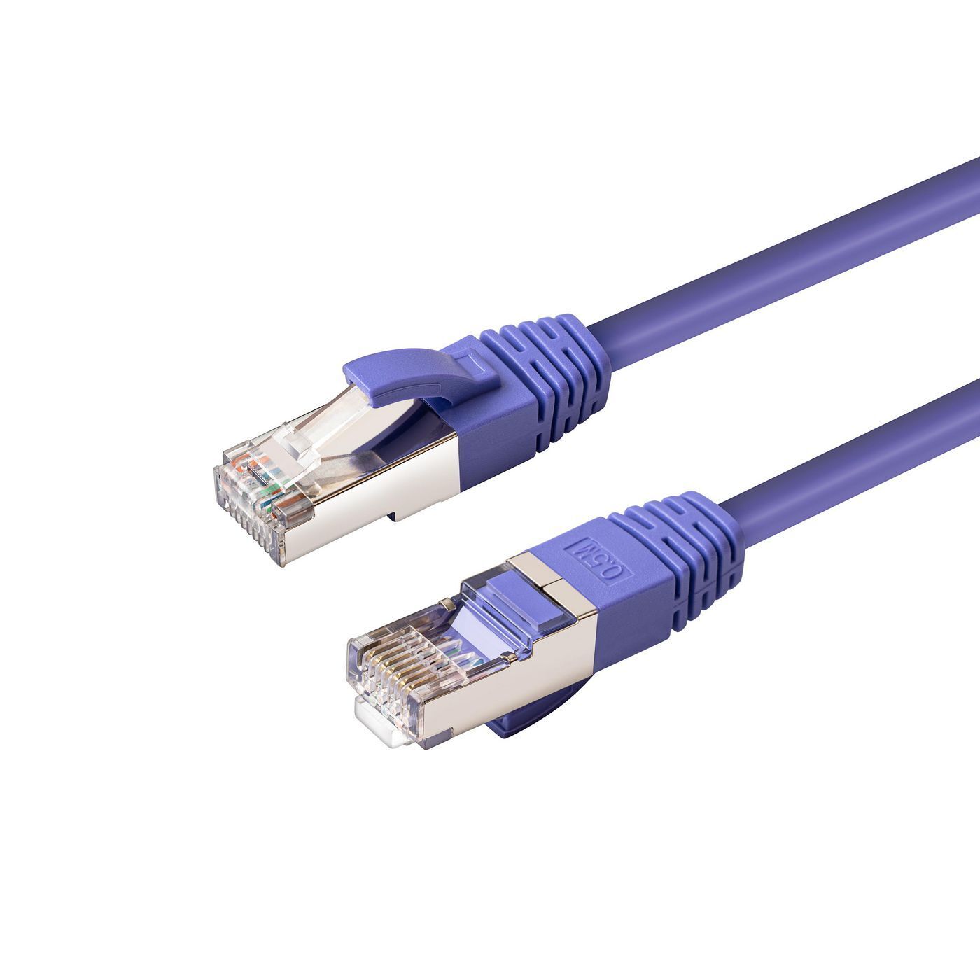 MicroConnect CAT6A S/FTP 15m Purple LSZH