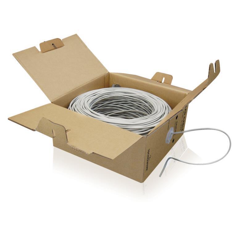 MATASSA COPPER CAT 6 UTP SOLID 305M GRAY LSZH