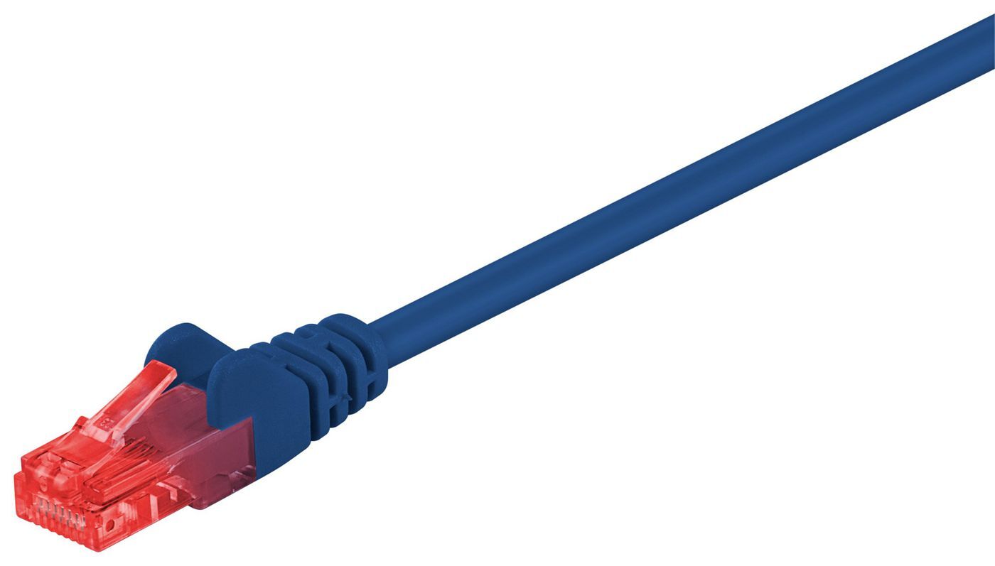 MicroConnect U/UTP CAT6 3M Blue PVC  Unshielded Network Cable,
