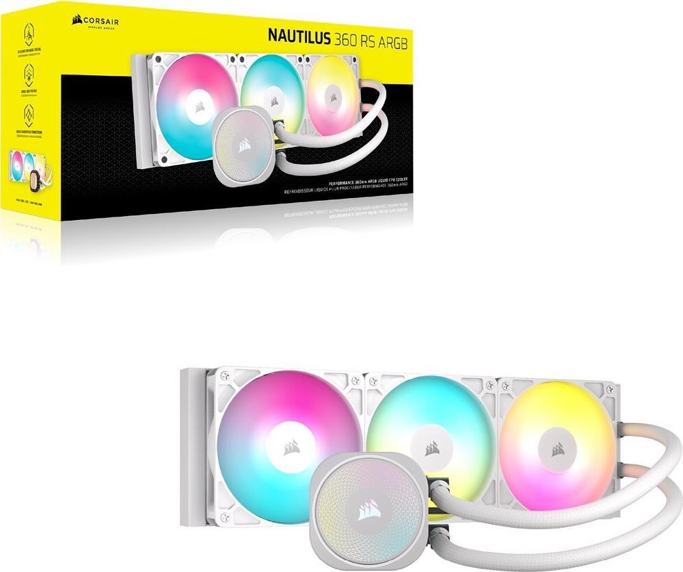 Corsair CPC Liquid CPU Cooler NAUTILUS 360 ARGB w (CW-9060095-WW)