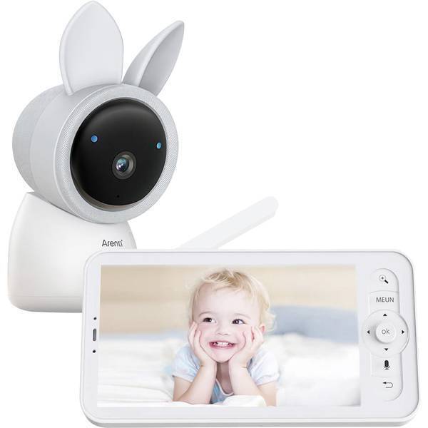 Arenti AINanny Baby Monitor   Babyphone con camera WLAN 2.4 GHz