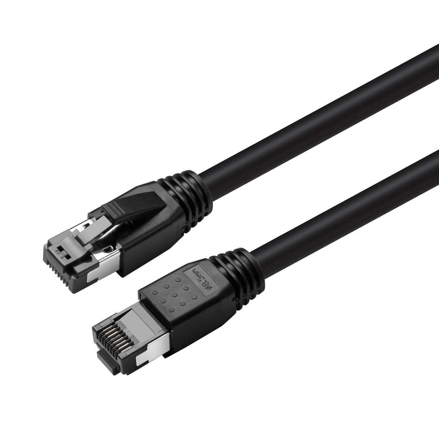 MicroConnect CAT8.1 S/FTP 5m Black LSZH  Shielded Network Cable, AWG