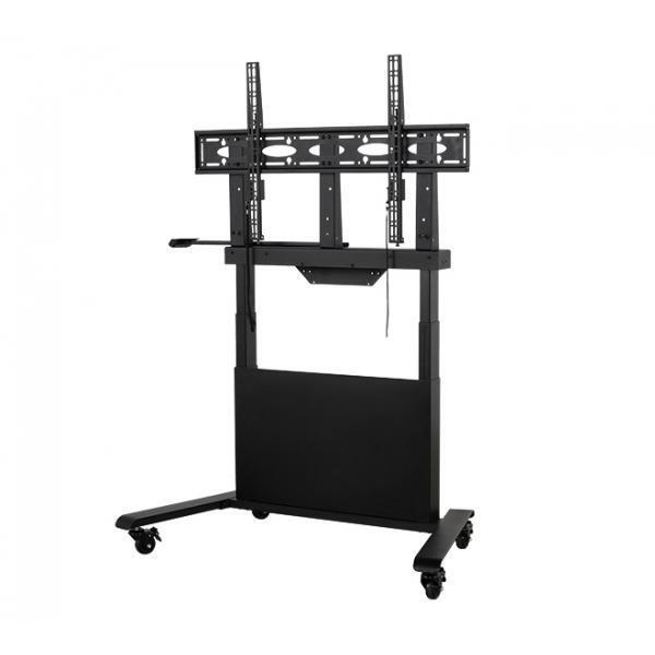 B-Tech BT8568 2,18 m [86] Nero Pavimento (BT8568/B - Motorised Height Adjustable