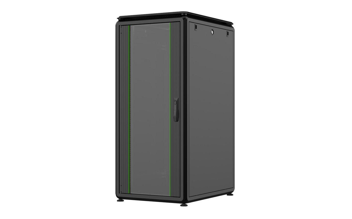 LOGON RDL26U68BL rack 26U Rack indipendenti Nero (19" 26U Rack Cabinet 600 x - 8