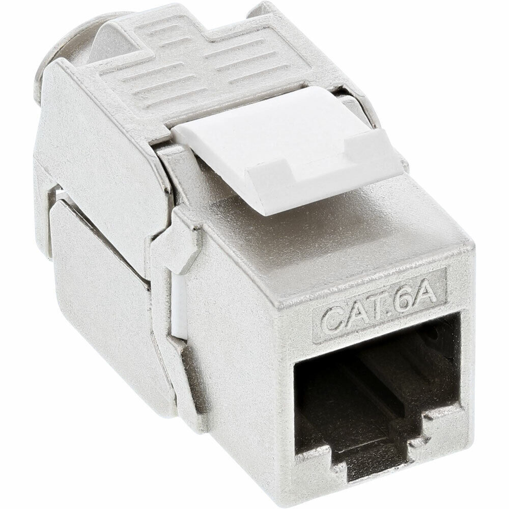 INL InLine® Snap-In (Keystone), RJ45 femmina / LSA, Cat.6A, STP, per cavi AWG 2