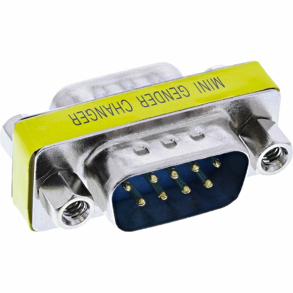 INL InLine® Adattatore Sub-D 9pin maschio / maschio, Mini-Gender-Changer