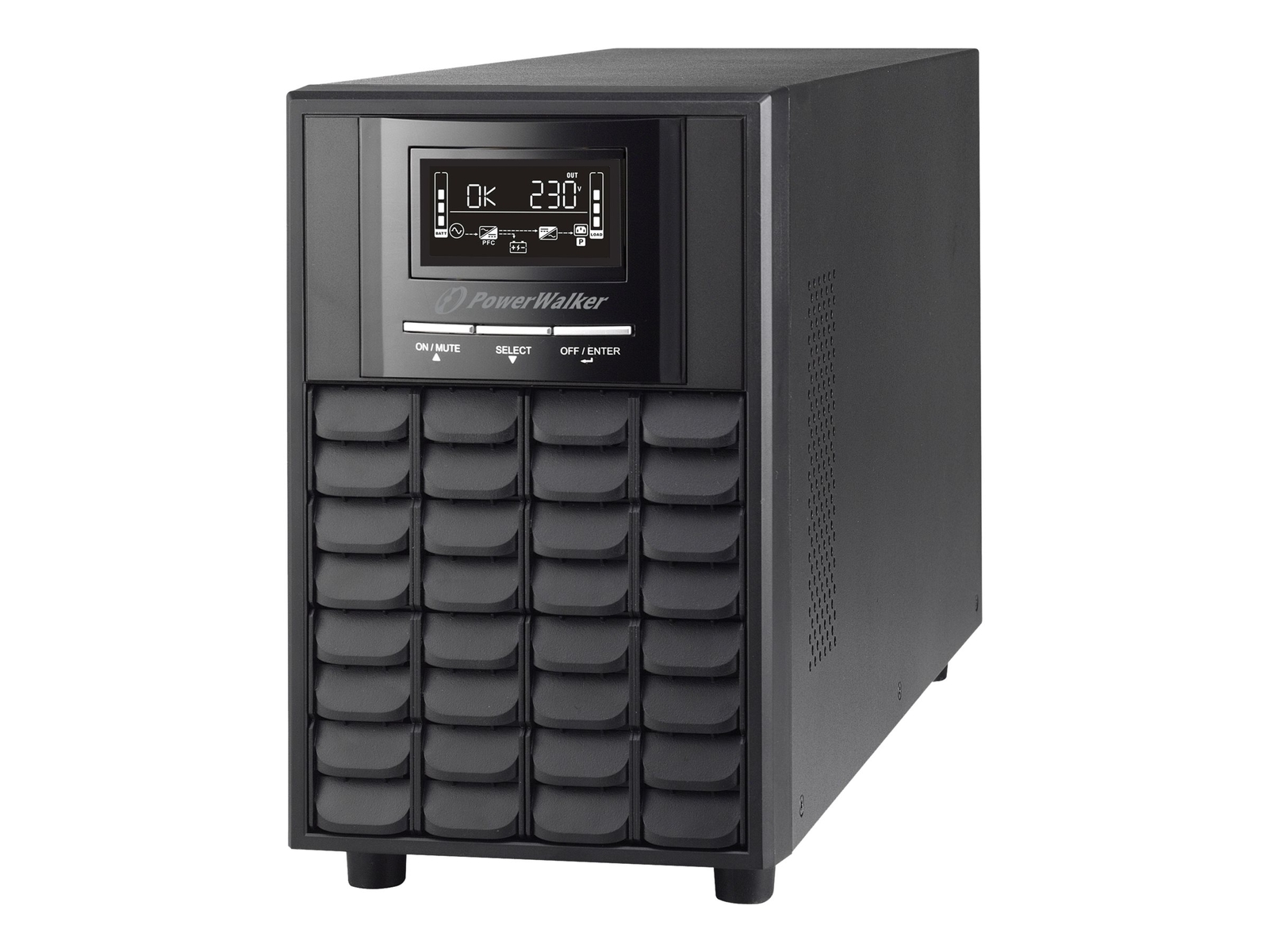 PowerWalker VI 1500 CW UPS AC 162-290 V 1050 Watt 1500 VA 9 Ah RS-232, 10121103