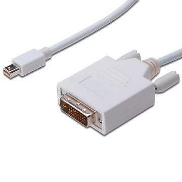 EWENT CAVO ADATTATORE MINI DISPLAYPORT A M-DVI D M/M 3MT BIANCO CC-140303-030-B-
