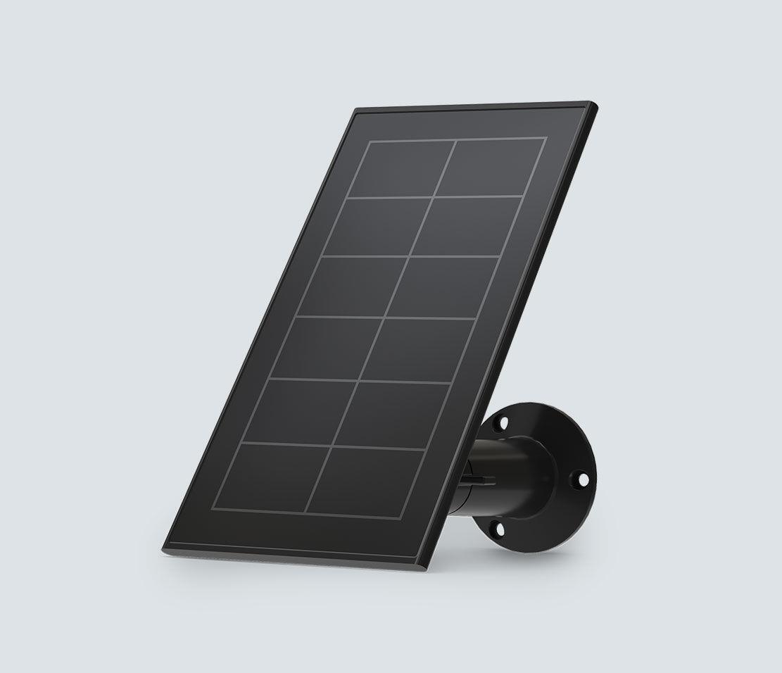 Arlo - Solar panel wall mountable - black - for Arlo Pro 3 Pro 4 Ultra 4K