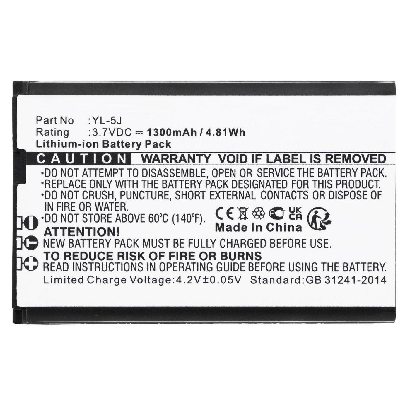 CoreParts MBXCP-BA243 ricambio per telefono (Battery 4.81Wh Li-ion 3.7V - 1300mA