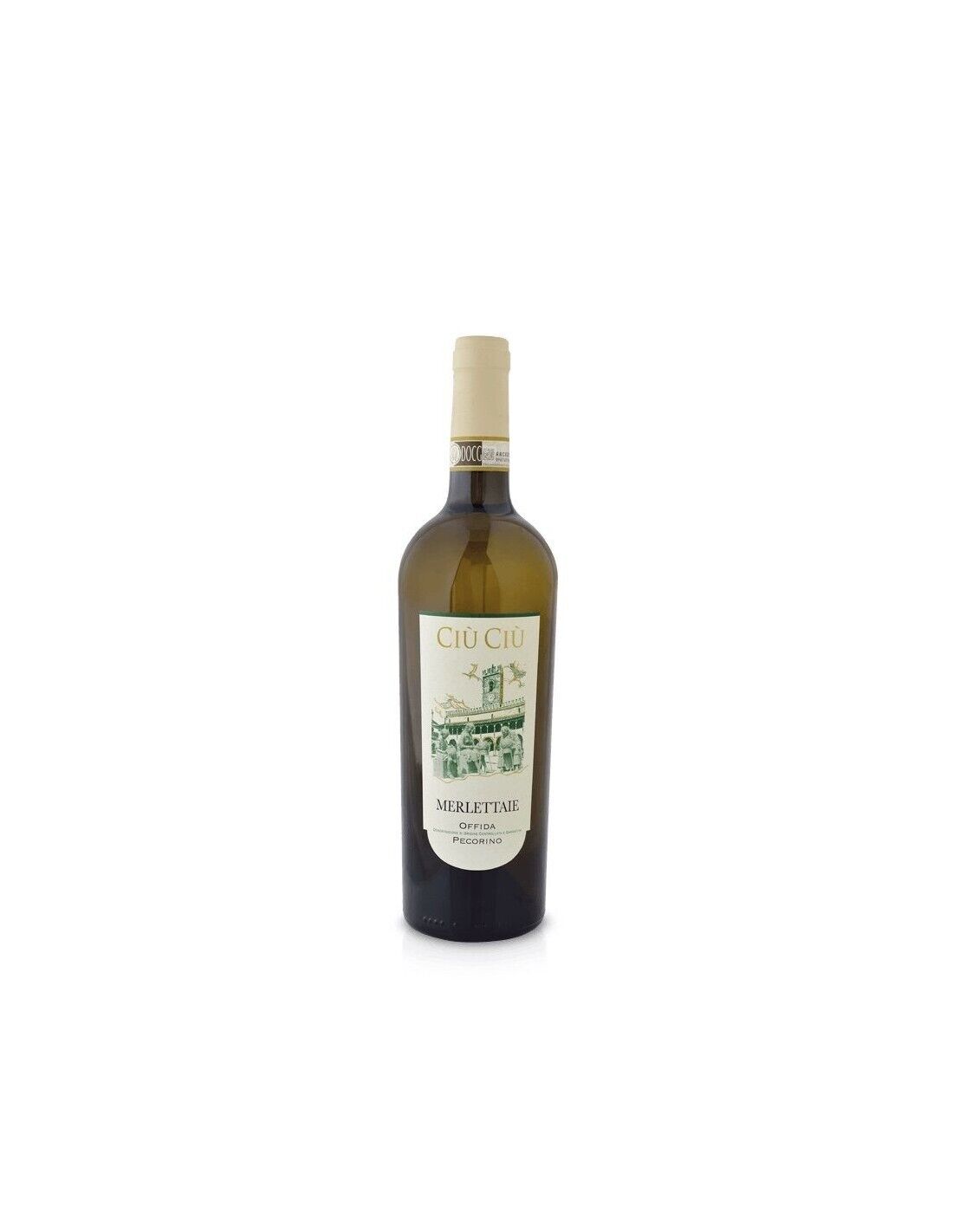 PECORINO "LE MERLETTAIE"DOCG BIO-VEG CL 75 CIU'CIU