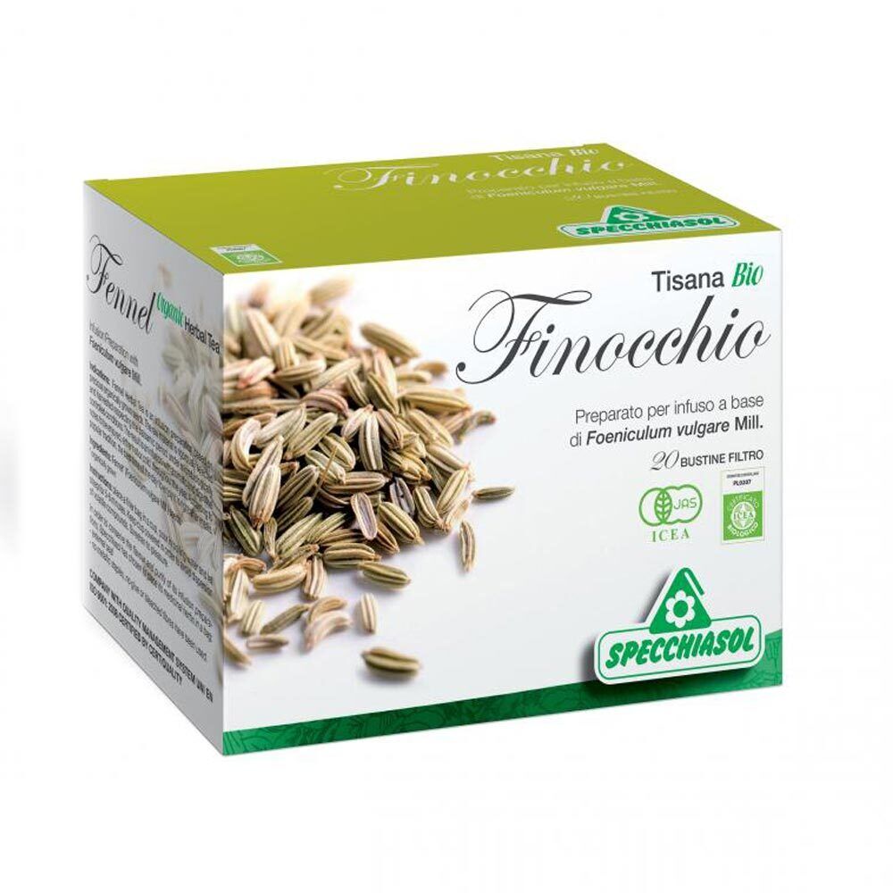 Specchiasol Tisana Bio Gusto Finocchio, 20 filtri