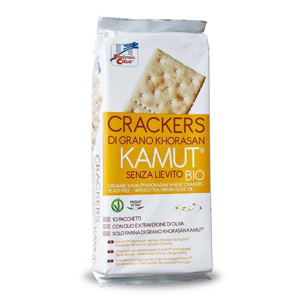 La Finestra Sul Cielo Crackers di Kamut Senza Lievito, 290g