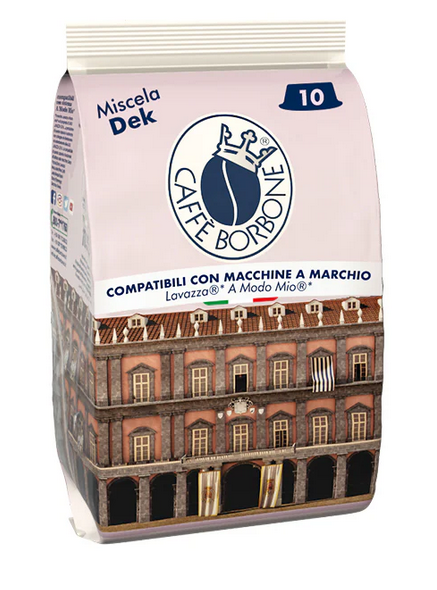 Capsule Caffè Dek a modo mio 10 pz Borbone
