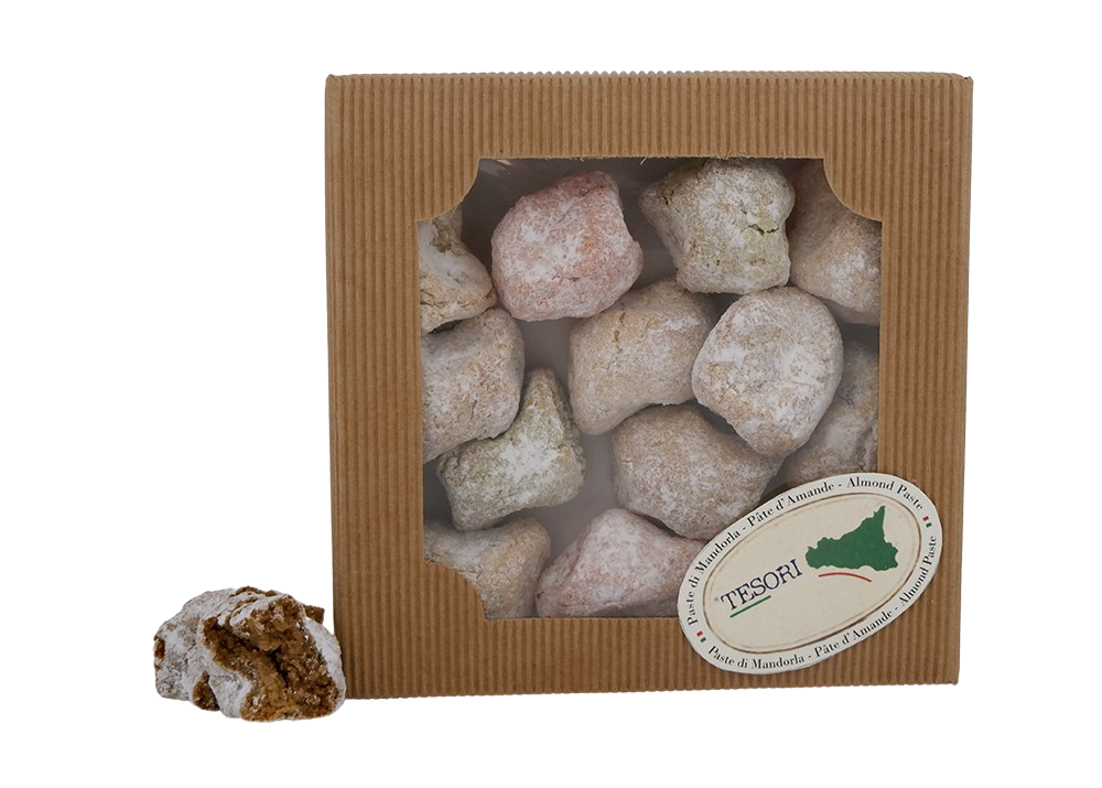 Paste di Mandorla Siciliane Artigianali, confezione regalo 180g
