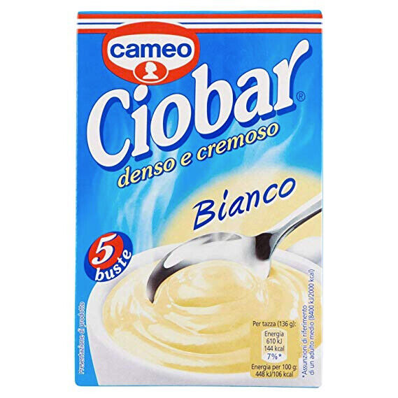 CAMEO CIOBAR CIOCCOLATA CALDA BIANCO SCATOLA DA 5 BUSTE GR.125 0511