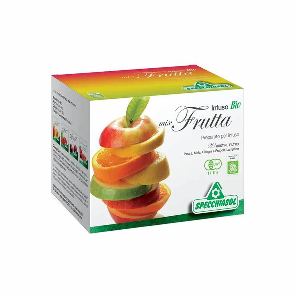 Specchiasol Infusio Bio Gusto Mix Frutta, 20 filtri