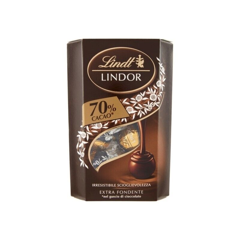 Lindt Lindor Cioccolatini 70% cacao 200 Gr.