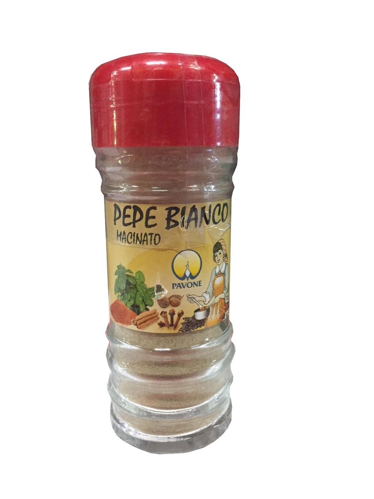 PAVONE PEPE BIANCO MACINATO 45 GR