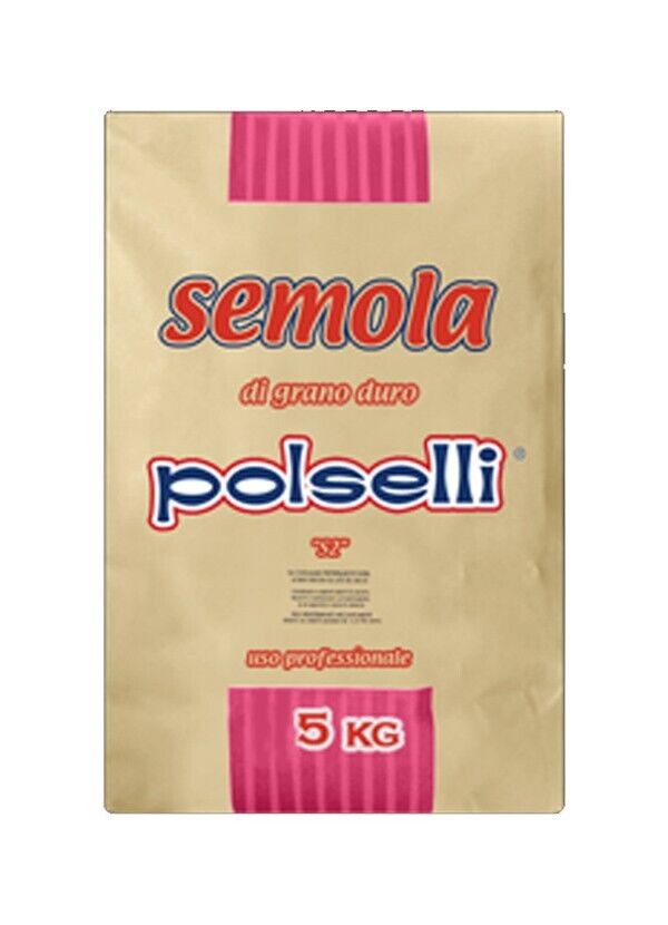 POLSELLI FARINA GRANO S2 DURO 5 KG