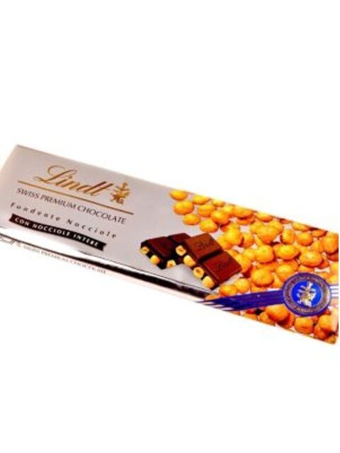 TAVOLETTA LINDT CIOCCOLATO FONDENTE CON NOCCIOLE 300GR