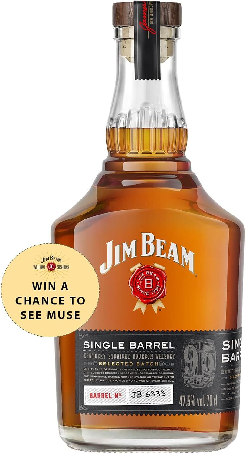 Jim Beam Single Barrel Kentucky Straight Bourbon 47.5% Vol. - 700 ml