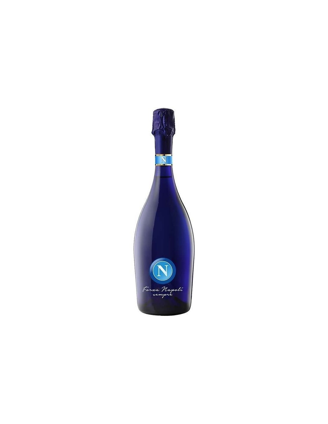 PROSECCO SSC CALCIO NAPOLI SPUMANTE DOC BRUT CL.75 UFFICIALE!