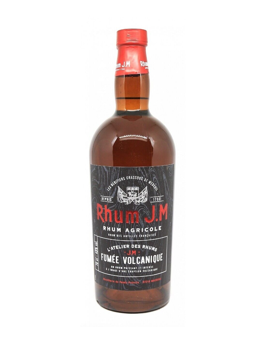 RHUM J.M. FUMEE VOLCANIQUE 50%  CL 70