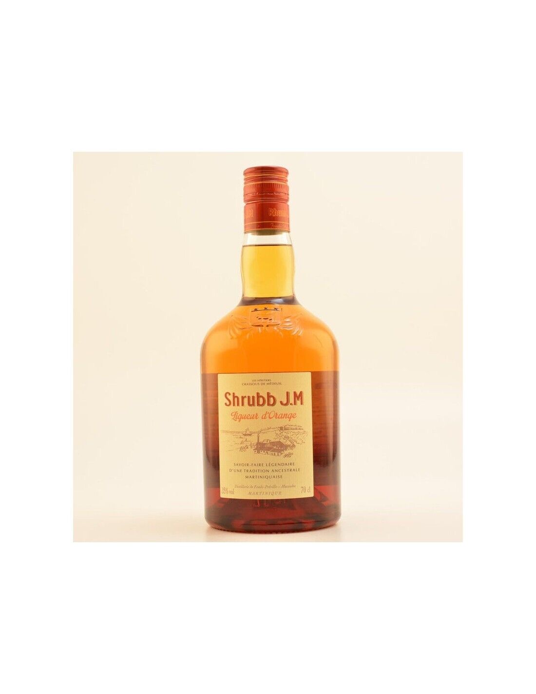 RHUM J.M. SHRUBB ORANGE LIQU.  CL 70