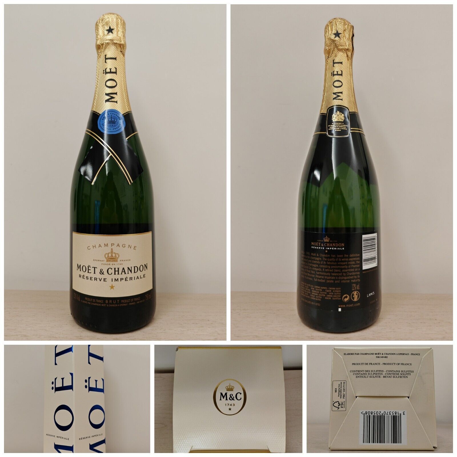 Champagne Moet & Chandon Reserve Imperial Astucciato