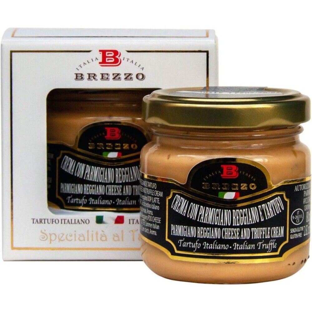 Brezzo Crema di Parmigiano Reggiano e Tartufo 80gr - Specialità al Tartufo