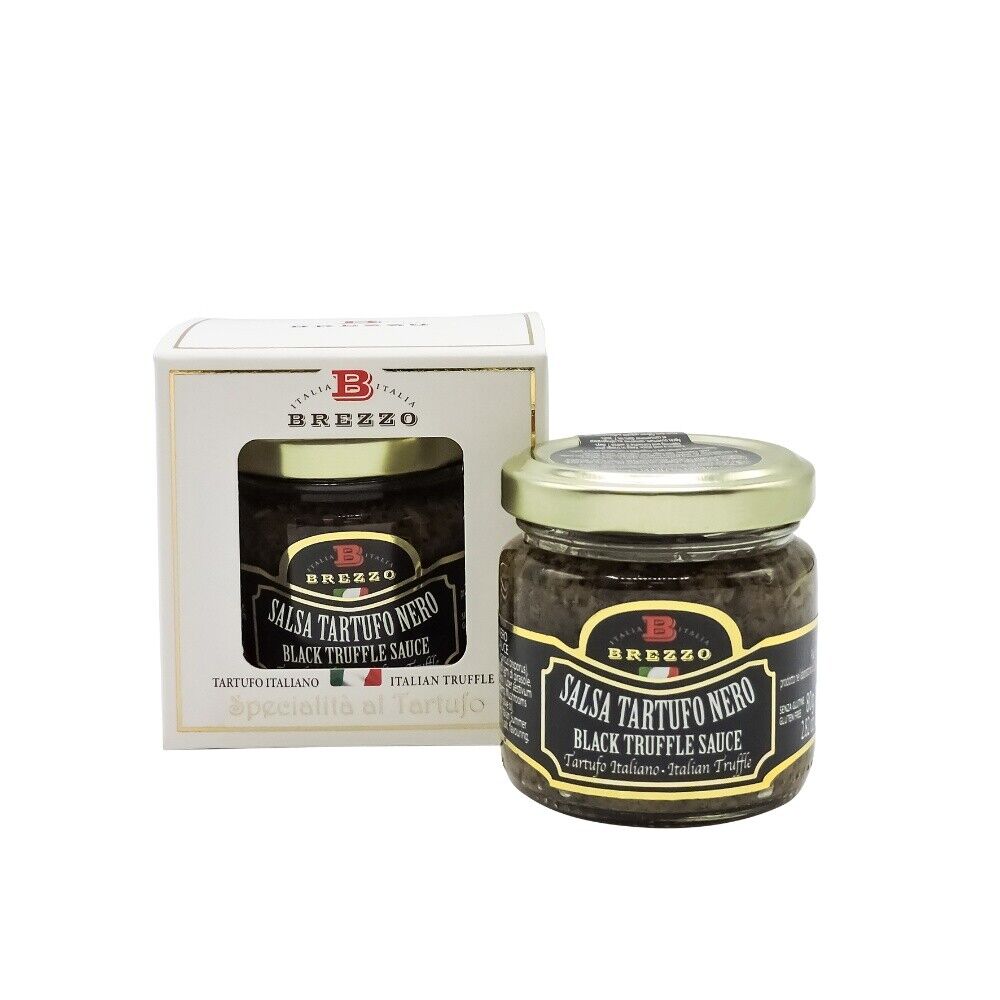 Brezzo Salsa Tartufo Nero gr 80 - Specialità al Tartufo