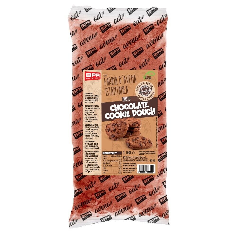 BPR Farina d'Avena Istantanea CHOCOLATE COOKIE DOUGH 1kg