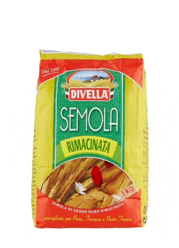 DIVELLA FARINA DI SEMOLA RIMACINATA KG 1