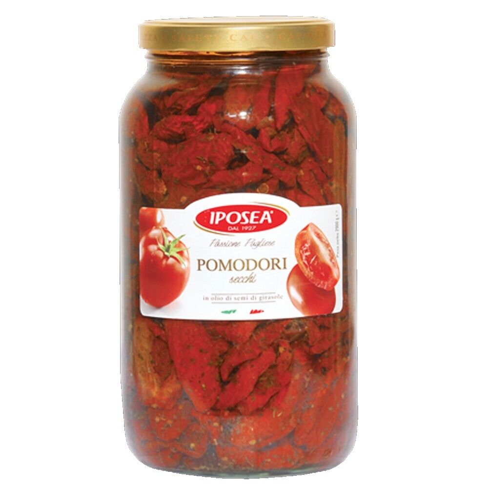 IPOSEA POMODORI SECCHI IN OLIO DI SEMI DI GIRASOLE ML.3100