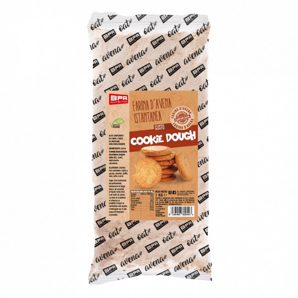 BPR Farina d'Avena Istantanea COOKIE DOUGH 1kg