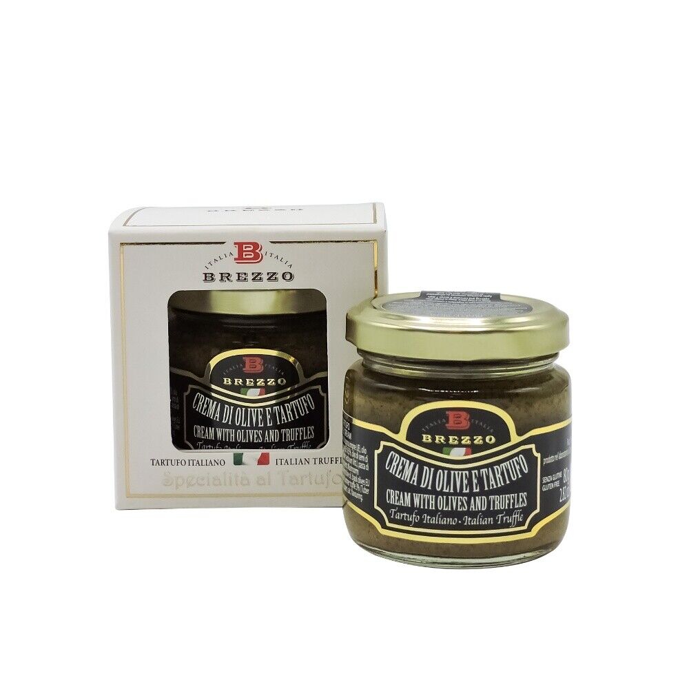 Brezzo Crema di Olive e Tartufo gr 80 - Specialità al Tartufo