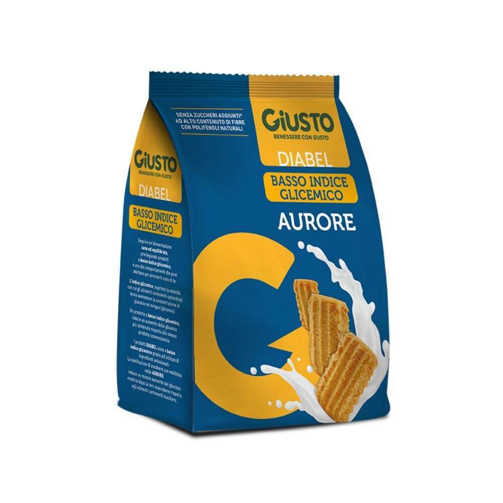 Giusto Diabel - Aurore Biscotti a Basso Indice Glicemico, 150g
