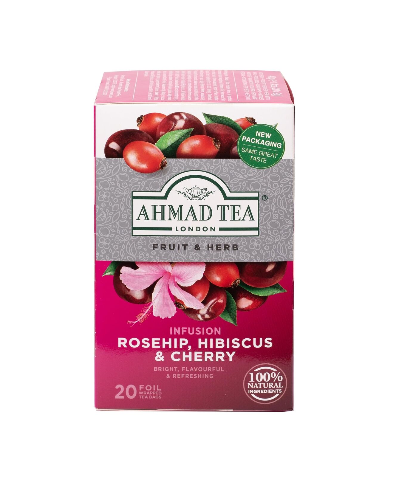 Ahmad Tea – rosa canina ibisco & ciliegio frutti