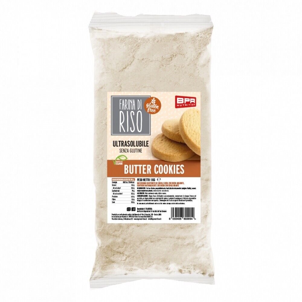 BPR Farina di Riso Pregelatinizzato BUTTER COOKIES 1kg