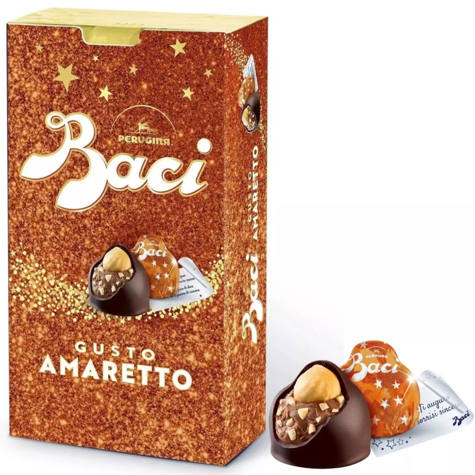BACI Perugina AMARETTO Perugina Bacio Cioccolato 150 grammi EDIZIONE LIMITATA