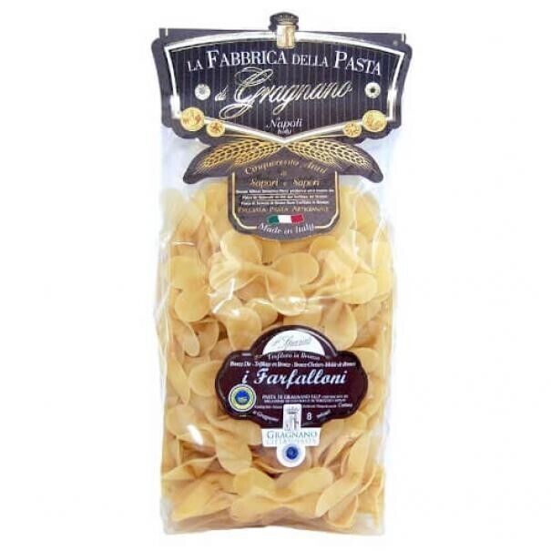 LA FABBRICA DELLA PASTA DI GRAGNANO I FARFALLONI 500 GR