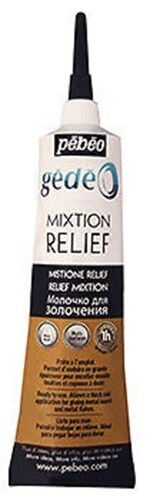 Pebeo Gedeo Relief Mixtion Gilding Foil Leaf Adhesive Glue Paste 37Ml Applicator