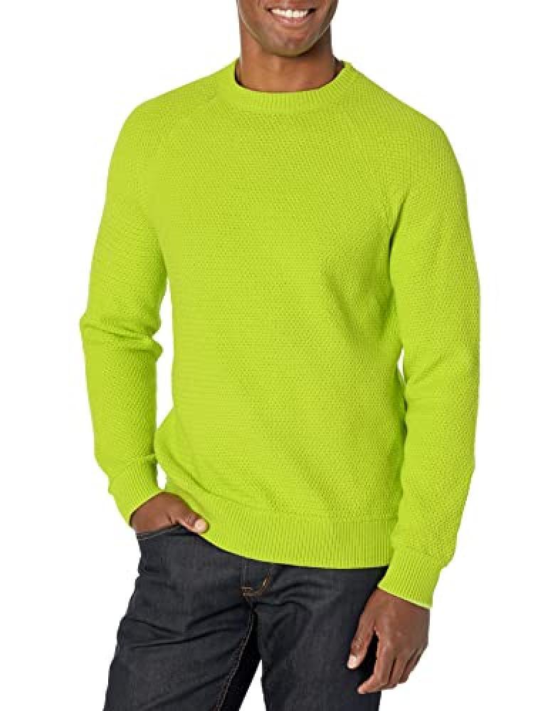 (TG. 5XL Plus Tall) Amazon Essentials Maglione Girocollo in Cotone Testurizzato