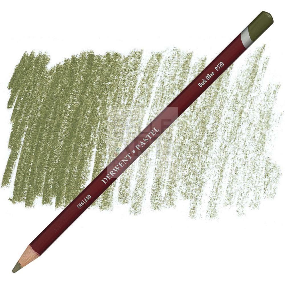 MATITA A PASTELLO SECCO SERIE " PASTEL " DERWENT P520 DARK OLIVE