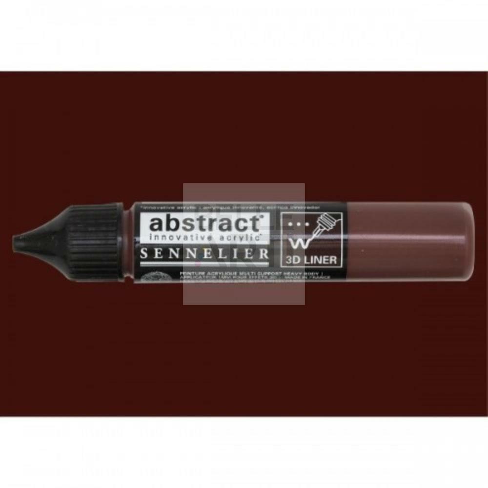 LINER ABSTRACT 211 TERRA DI SIENA BRUCIATA - ACRILICO A SPESSORE 27 ML