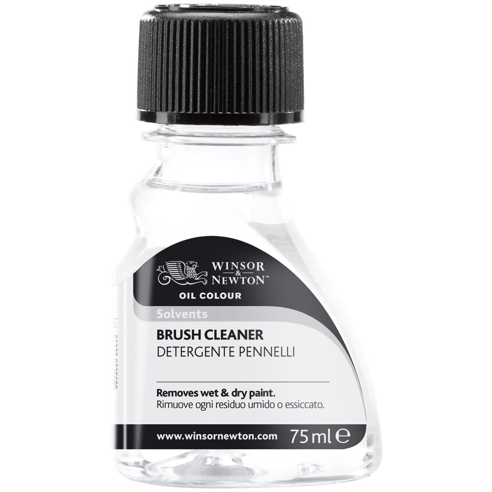 Solvente Detergente per pulizia Pennelli Pennello Winsor&Newton da 75ml.