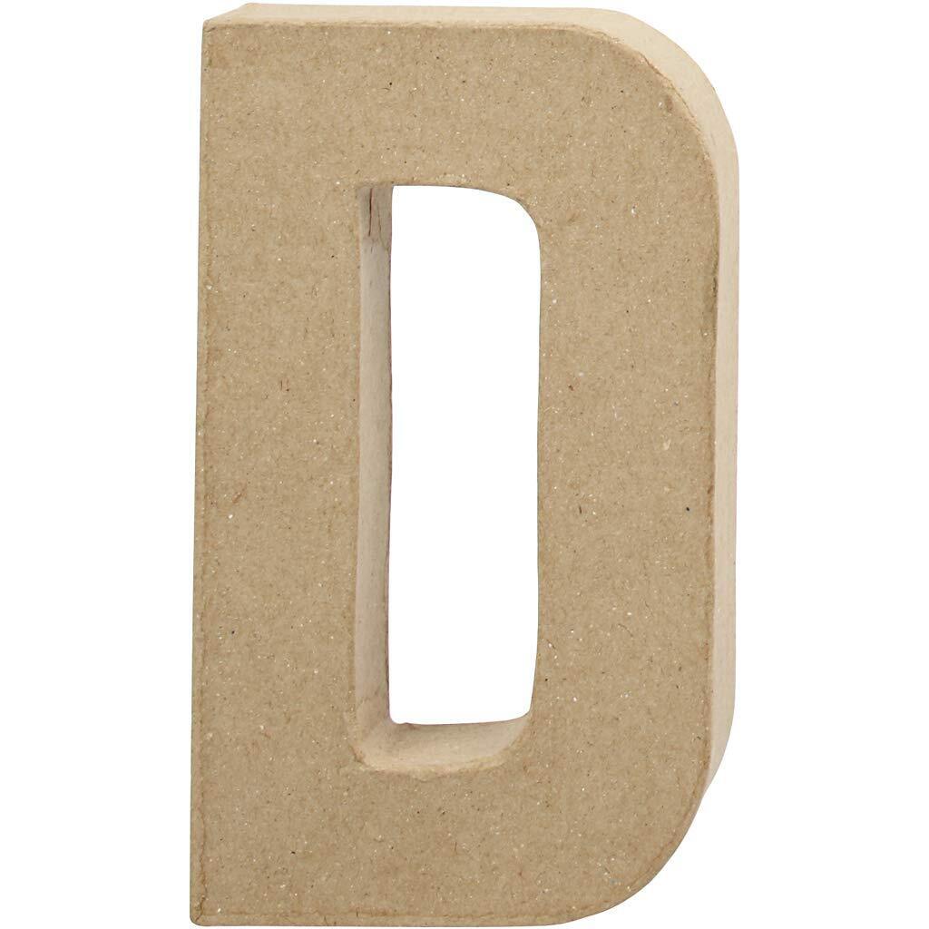 Creativ 20.5 cm 1-Piece Papier Mache Letter D
